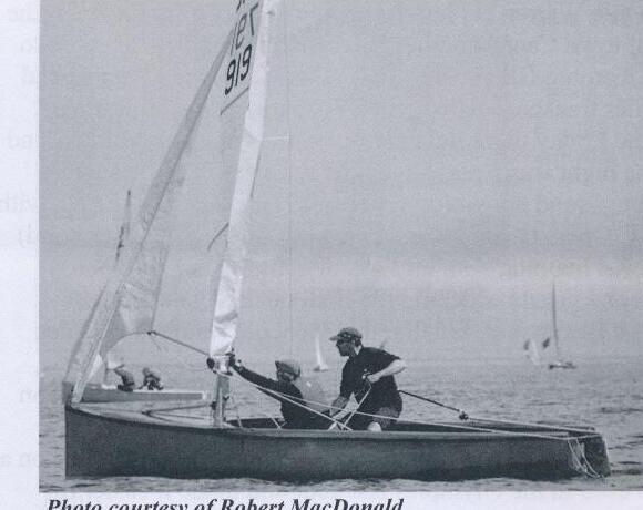 An Albacore sailing, photo courtesy of Robert MacDonald