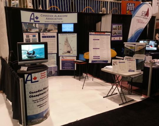 The CAA booth at the Toronto International Boat Show