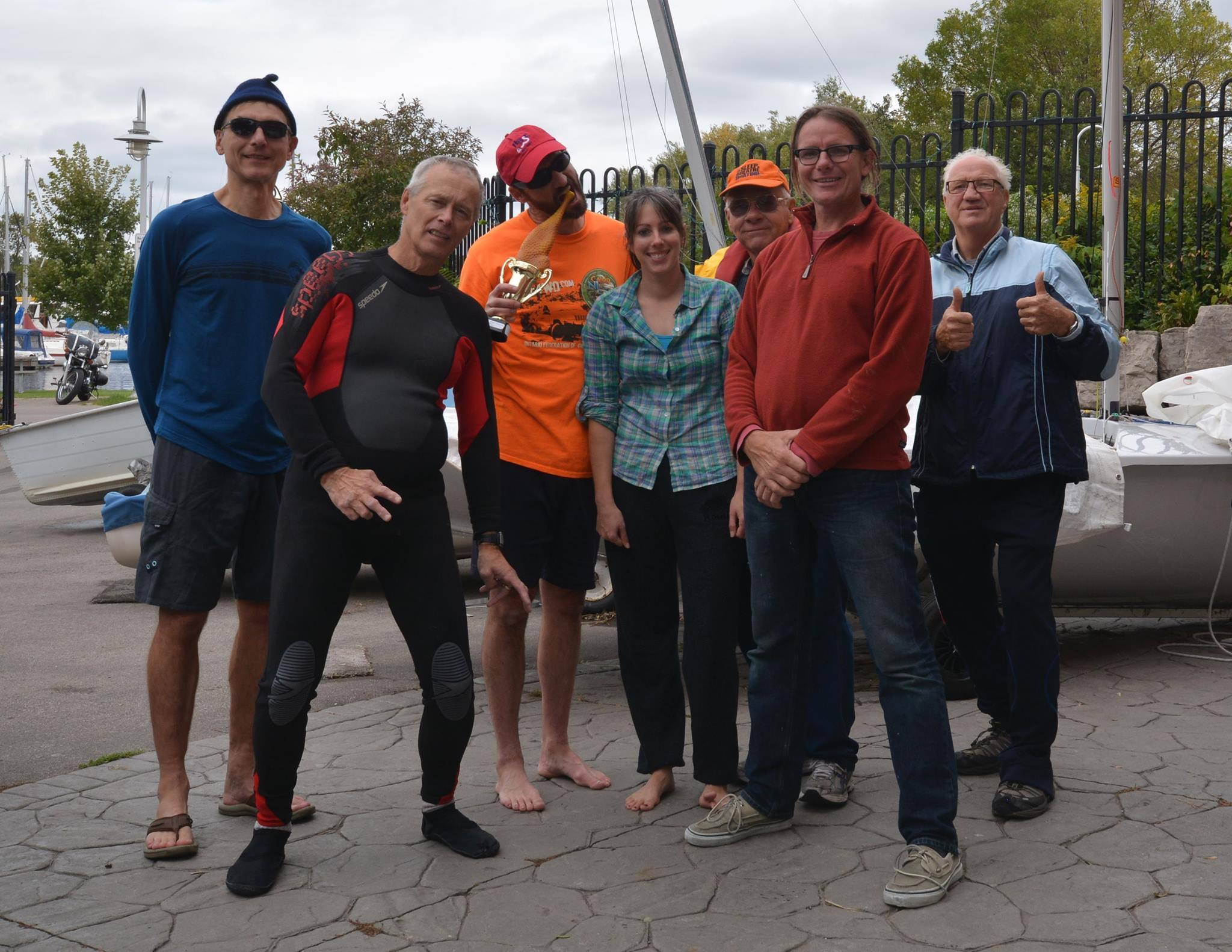 Hamilton Bay Turkey Run participants