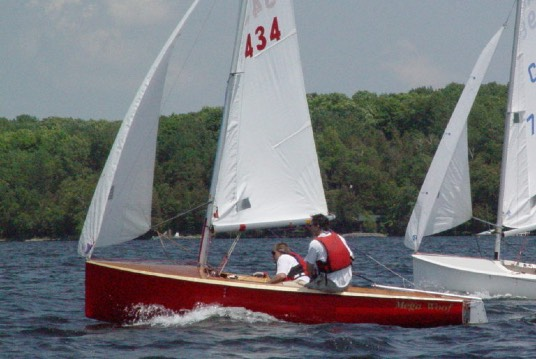 Wooden Albacore 434 racing