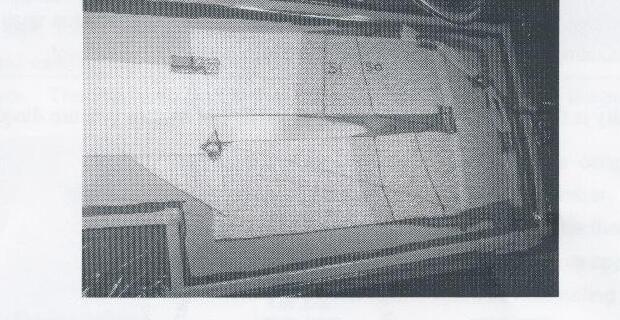 Reinfusing dry areas in the prototype hull